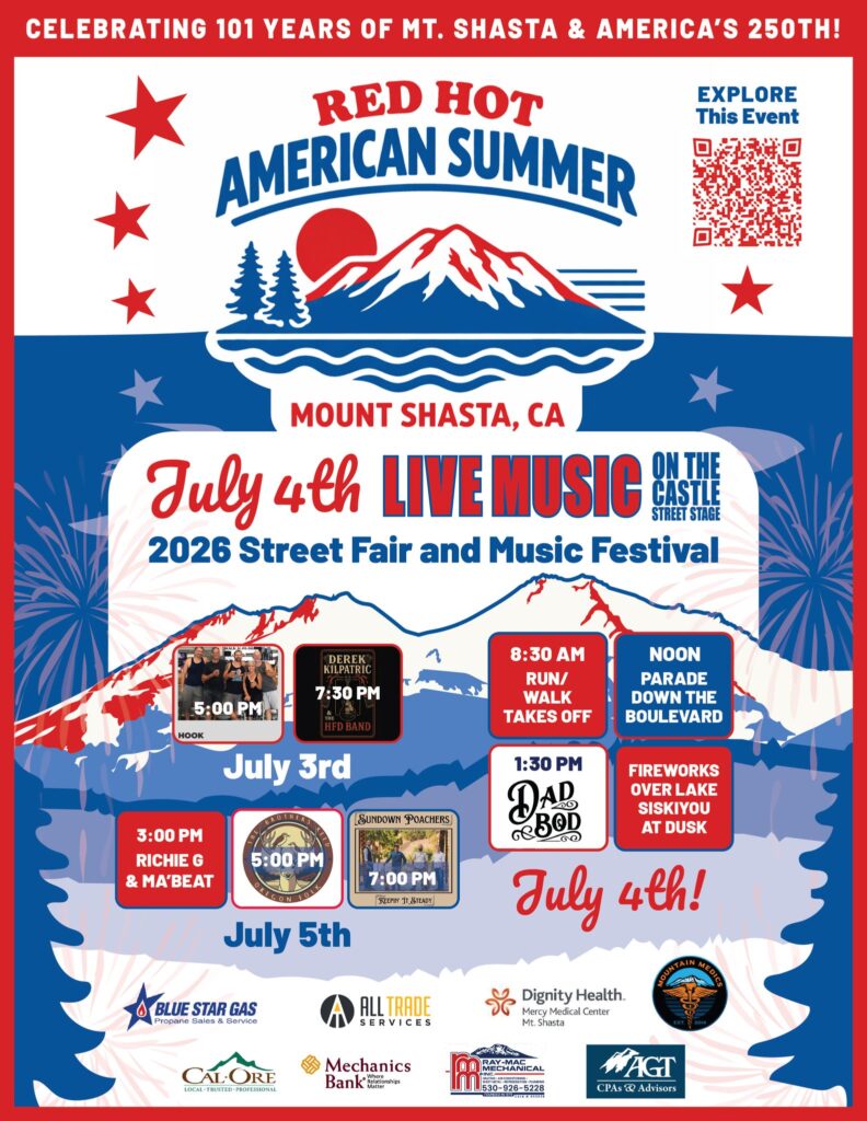 4th of July Street Fair. Red Hot American Summer!