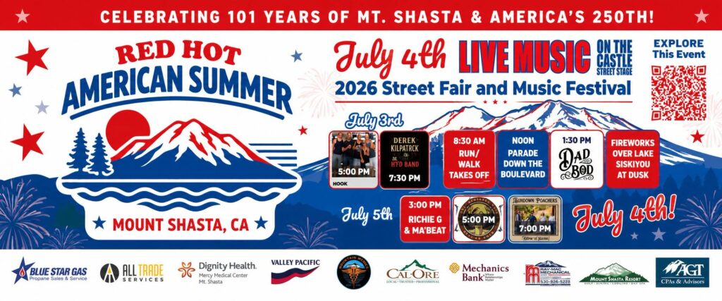 4th of July Street Fair. Red Hot American Summer!