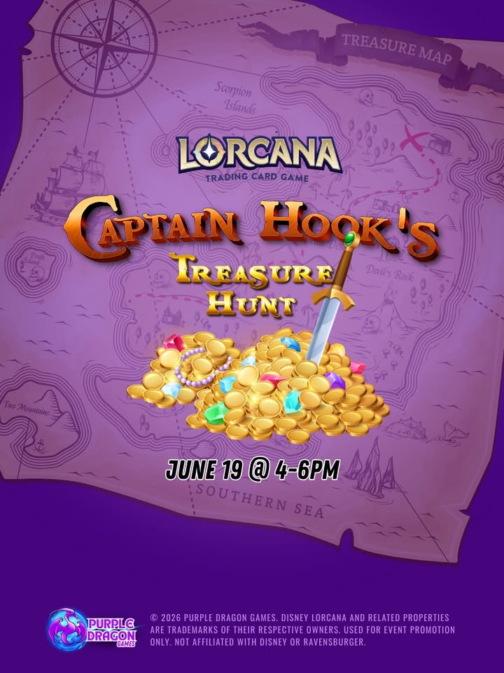 Lorcana: Captain Hook’s Treasure Hunt