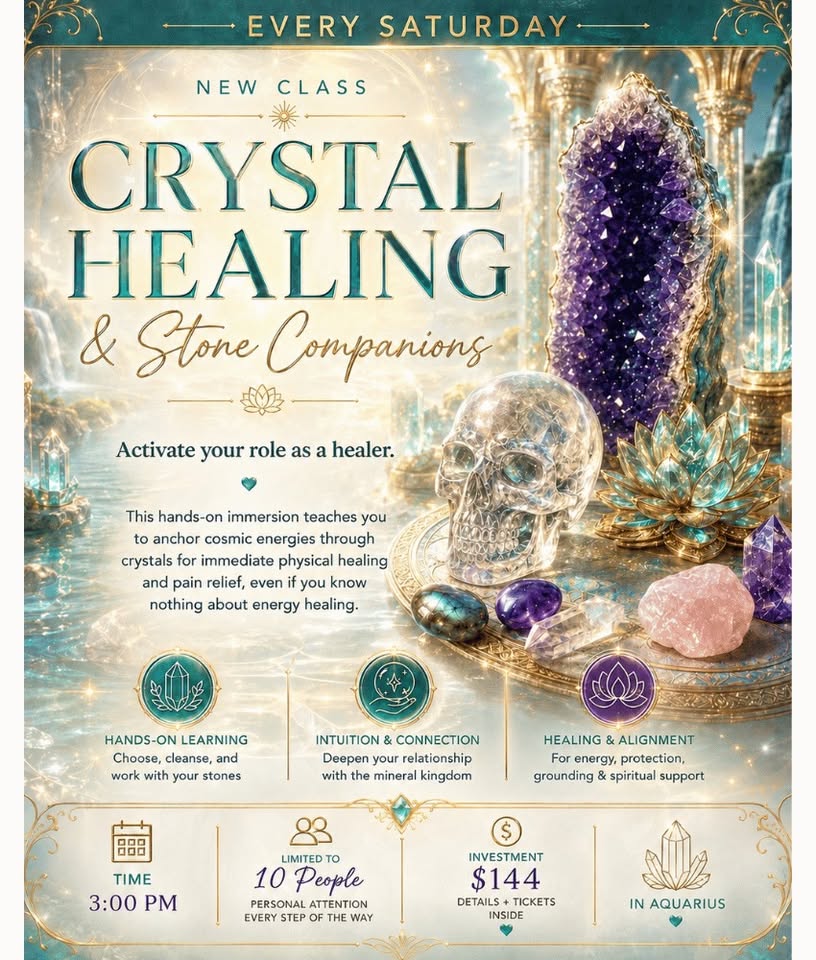 Crystal Healing – In-Person