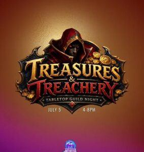 Treasure and Treachery Tabletop Night